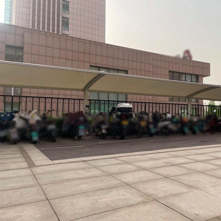 衡南县膜结构电动车棚